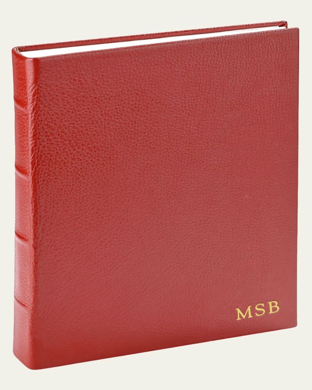 Junior Bound Leather Photo Album